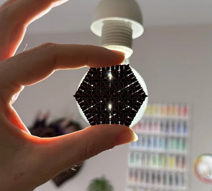 Kim tự tháp Fractal Sierpiński Snowflake - Cấp độ 3 (Vase Mode) - Image 8