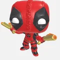 Mô hình Deadpool phong cách Funko Pop trang trí bàn làm việc - Thumbnail 2