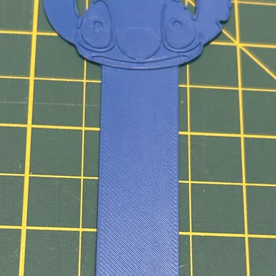 Mẫu in 3D kẹp sách hình Stitch siêu dễ thương và bền bỉ