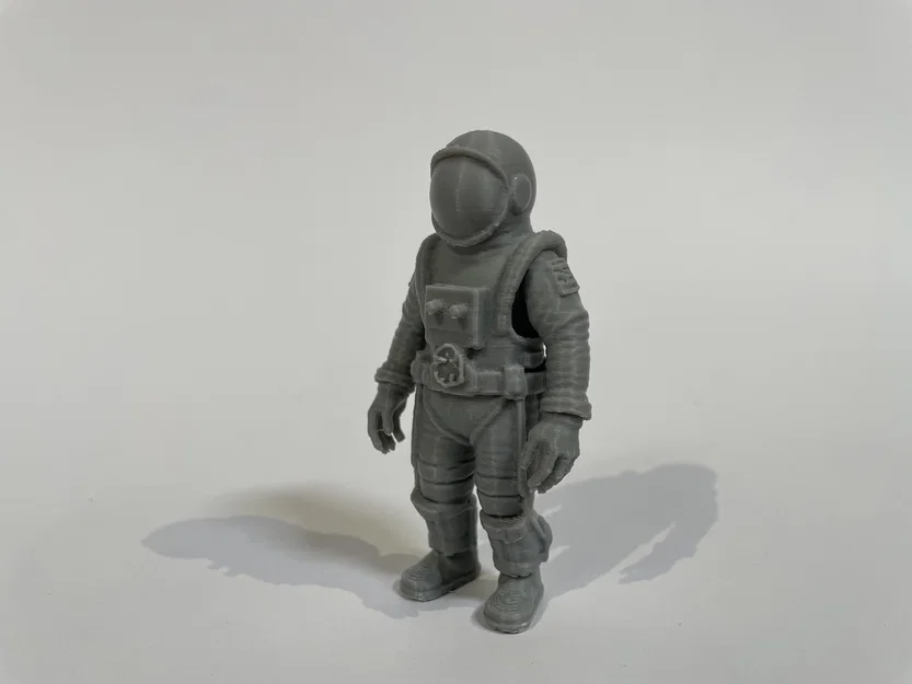 Mô hình Phi hành gia Astronaut Space Suit (AI Rendered) - Image 1