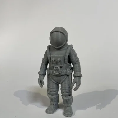 Mô hình Phi hành gia Astronaut Space Suit (AI Rendered)