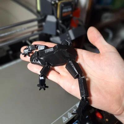Mô hình ếch khớp nối linh hoạt (Flexible Articulated Frog)