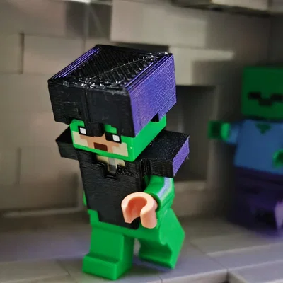 Bộ giáp LEGO Minecraft tự in 3D cực ngầu cho nhân vật