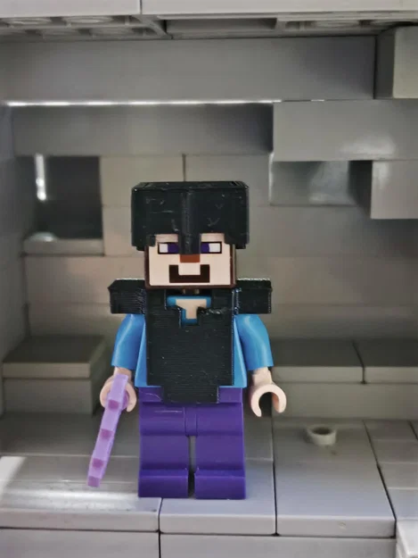 Bộ giáp LEGO Minecraft tự in 3D cực ngầu cho nhân vật - Image 2