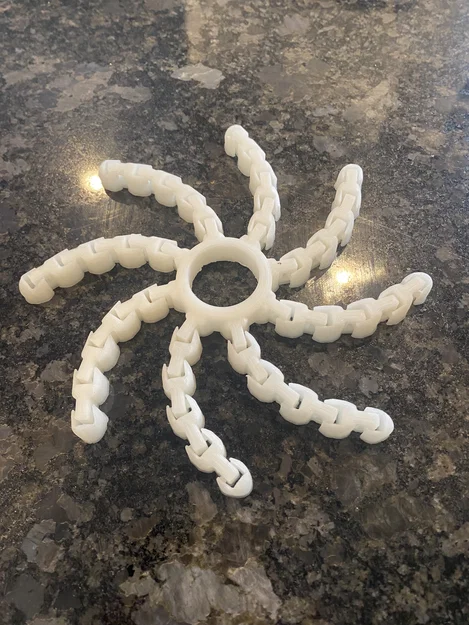 Octopus Fidget Ring - Đồ chơi xả stress 3D in 1 lần cực độc - Image 1