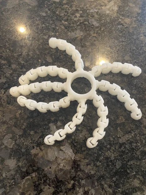 Octopus Fidget Ring - Đồ chơi xả stress 3D in 1 lần cực độc - Image 2