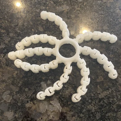 Octopus Fidget Ring - Đồ chơi xả stress 3D in 1 lần cực độc
