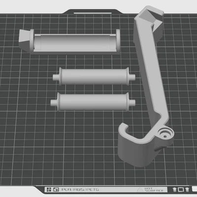 Giá đỡ cuộn nhựa tối ưu cho máy in 3D BambuLab A1