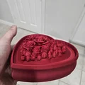 Mẫu in 3D hộp quà trái tim hoa hồng lãng mạn cho ngày Valentine - Thumbnail 3