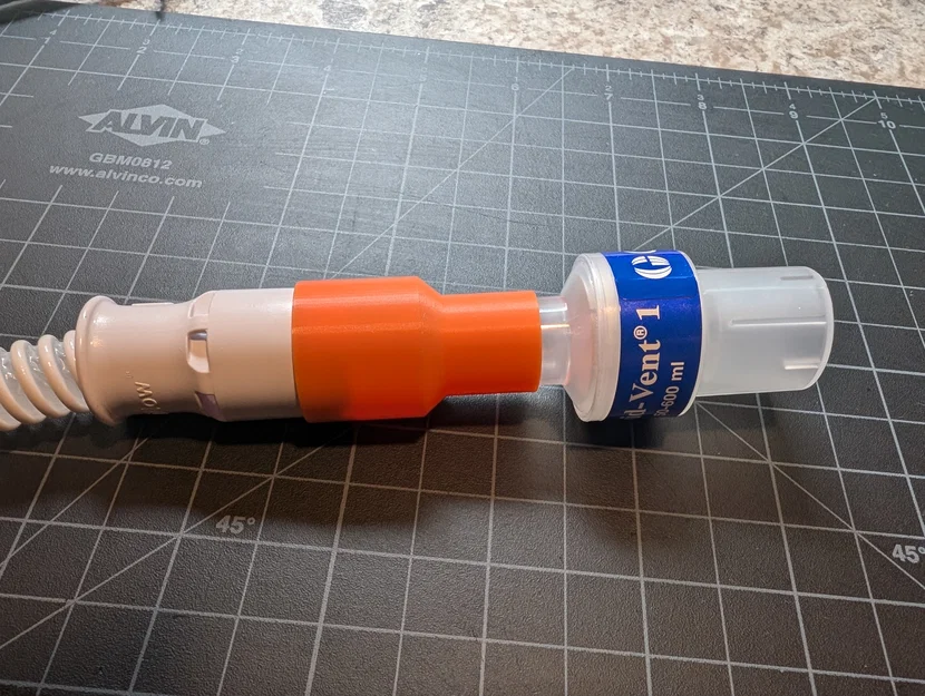 Đầu chuyển đổi (adapter) ống máy thở CPAP 15mm x 22mm - Image 2