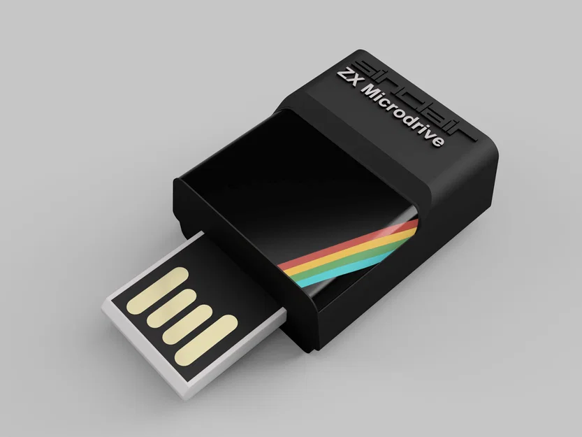 ZX Spectrum - Vỏ bọc USB hình ZX Microdrive - Image 1