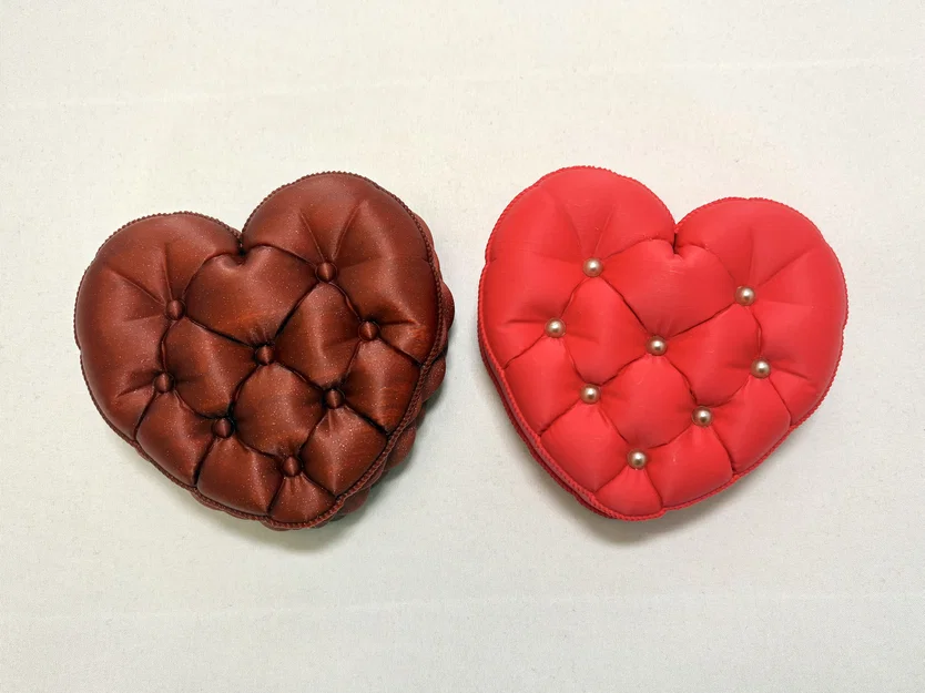 Hộp Đựng Đồ Hình Gối Trái Tim (Pillow Heart Trinket Box) - Image 2