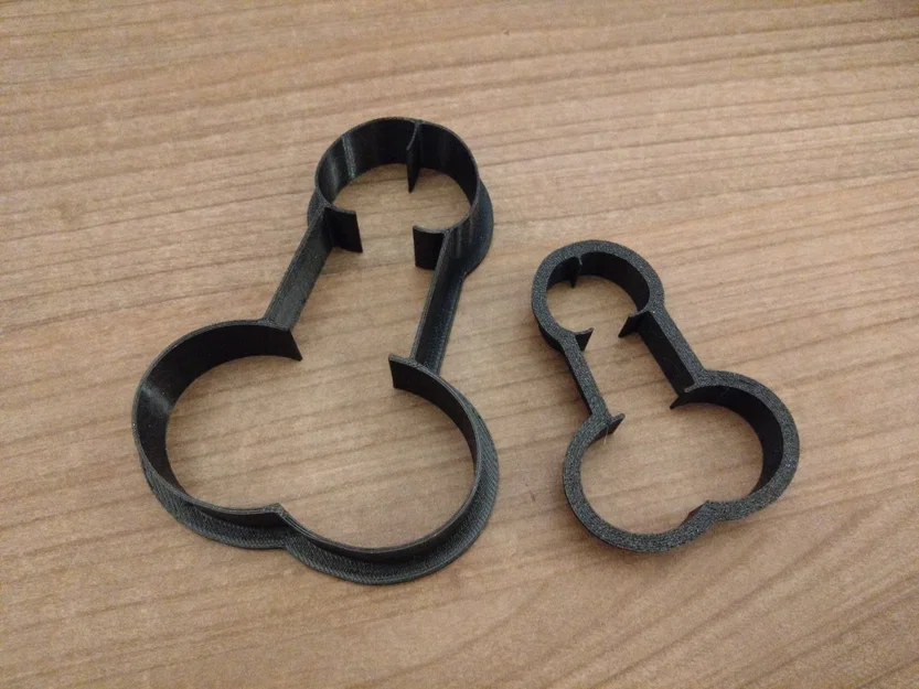 The Cockie: Khuôn cắt bánh quy hình dương vật - Image 1