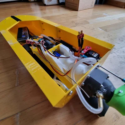 Mô hình tàu RC Jet 3D - Thiết kế cũ