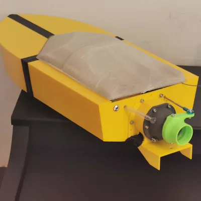 Mô hình tàu RC Jet 3D - Thiết kế cũ