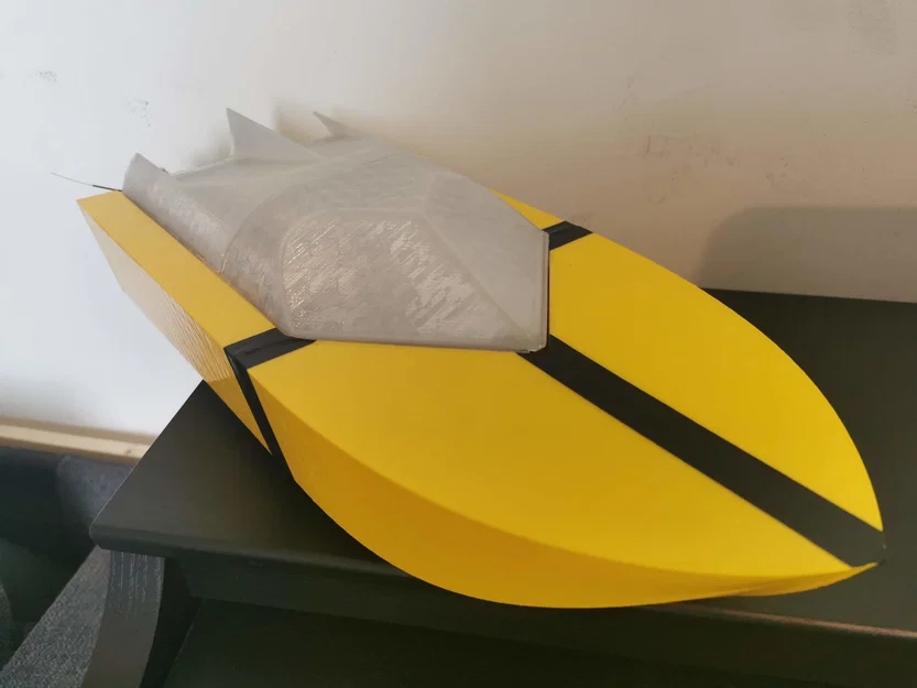 Mô hình tàu RC Jet 3D - Thiết kế cũ - Image 3