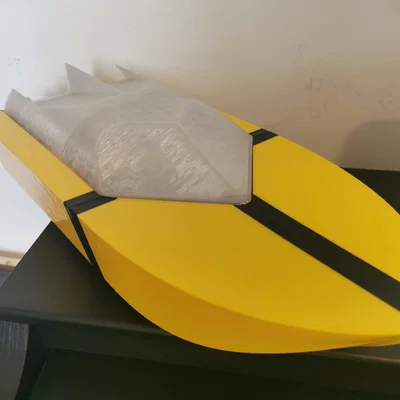 Mô hình tàu RC Jet 3D - Thiết kế cũ