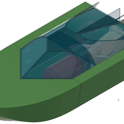 Mô hình tàu RC Jet 3D - Thiết kế cũ