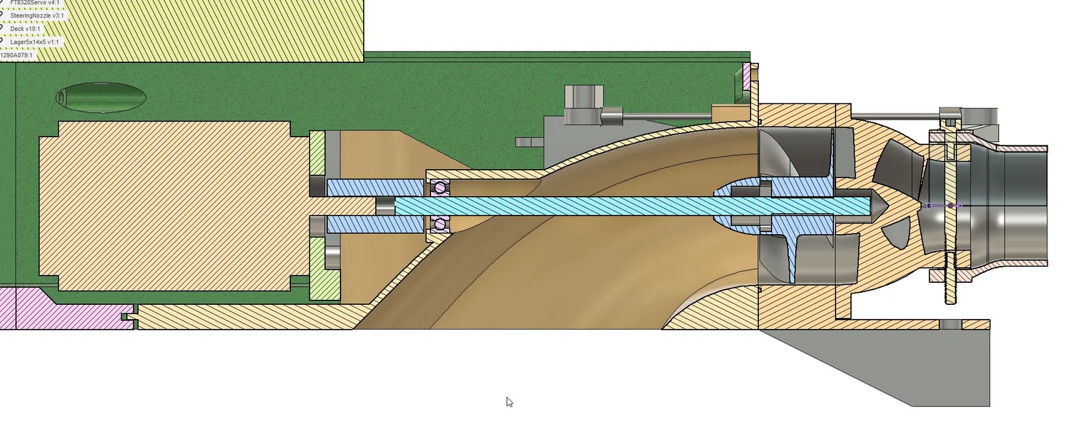 Mô hình tàu RC Jet 3D - Thiết kế cũ - Image 15