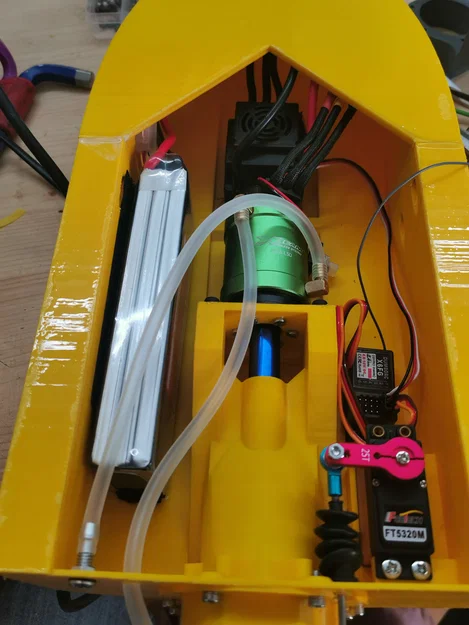 Mô hình tàu RC Jet 3D - Thiết kế cũ - Image 21