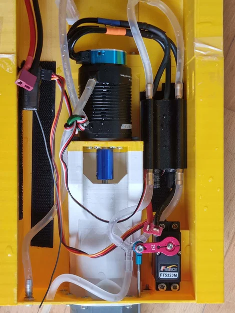 Mô hình tàu RC Jet 3D - Thiết kế cũ - Image 28