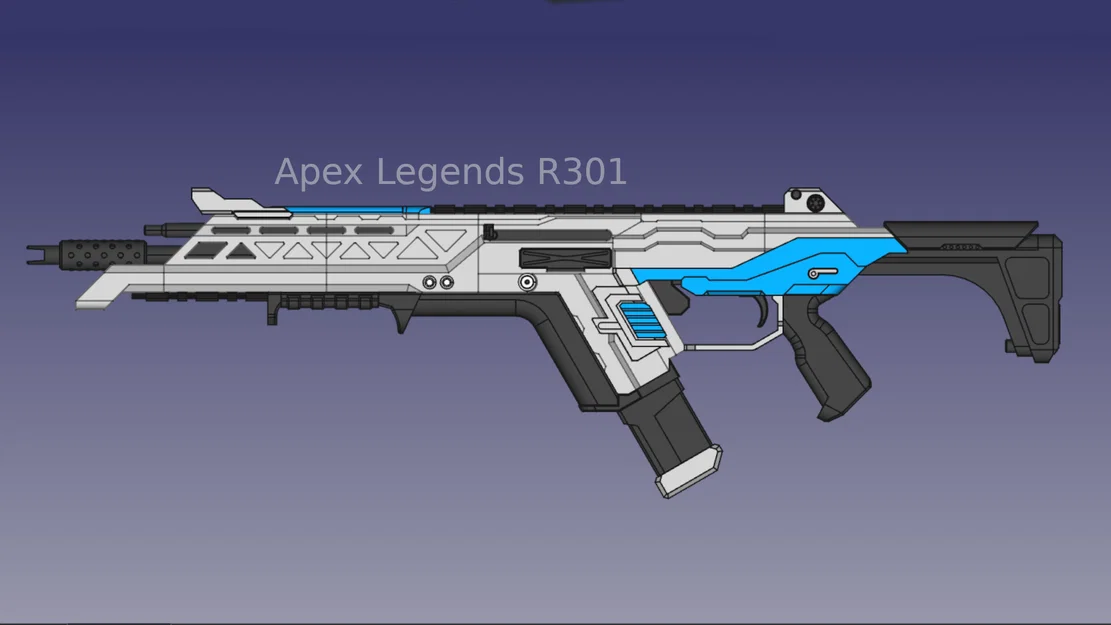 Mô hình súng trường Apex Legends R301 Carbine (Tỷ lệ thật) - Image 2