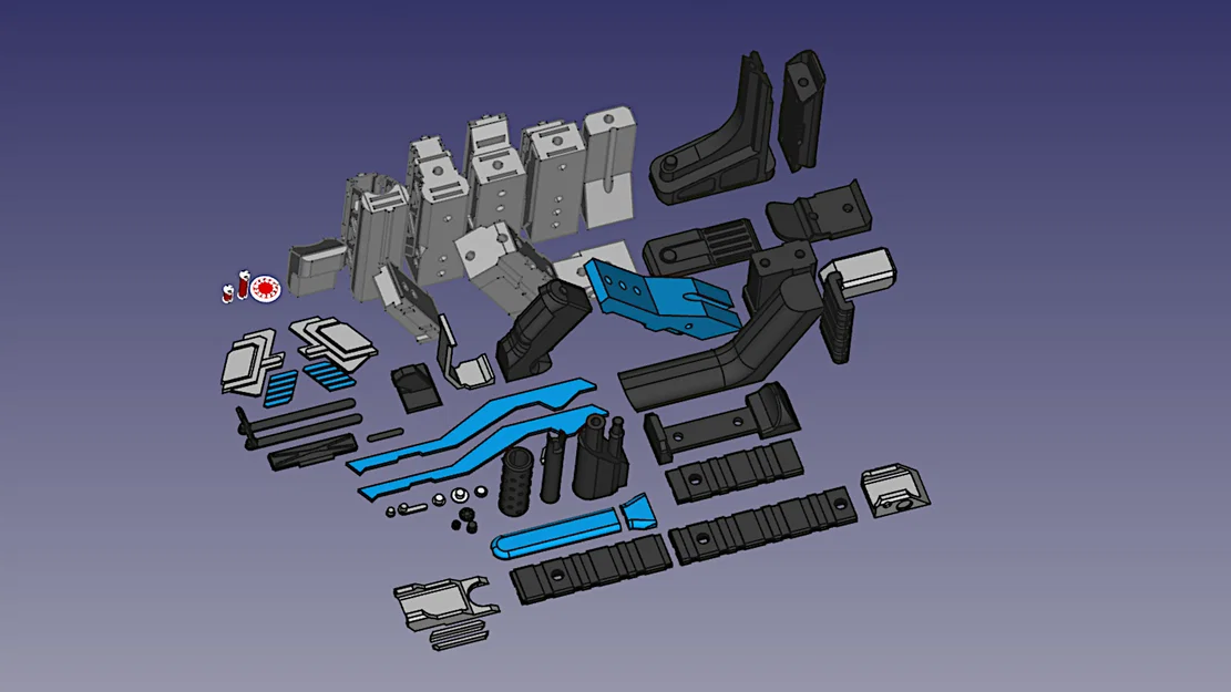 Mô hình súng trường Apex Legends R301 Carbine (Tỷ lệ thật) - Image 5