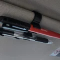 Kẹp cài bút và bút dạ trên tấm chắn nắng ô tô cực tiện lợi - Thumbnail 1