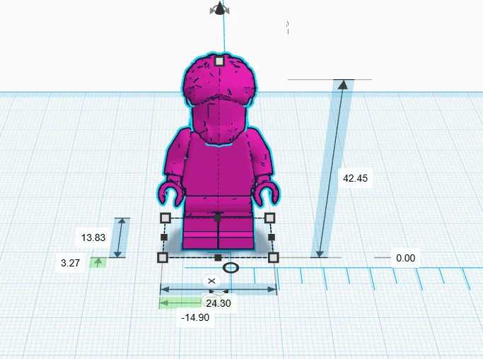 Mô hình 3D nhân vật phong cách Lego (chiến binh) độc đáo - Image 2