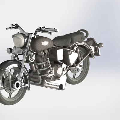 Mô hình thu nhỏ xe mô tô Royal Enfield