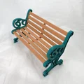 Mô hình ghế công viên (Park Bench) - Thumbnail 1