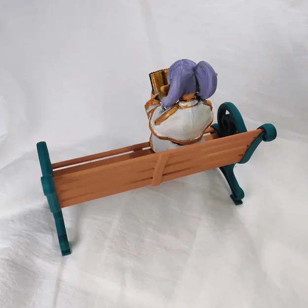 Mô hình ghế công viên (Park Bench) - Image 4