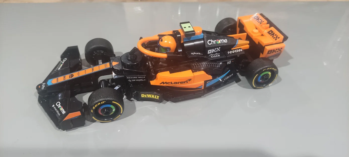 Giá treo hoặc chân đế cho xe đua Lego McLaren Formula 1 (76919) - Image 3