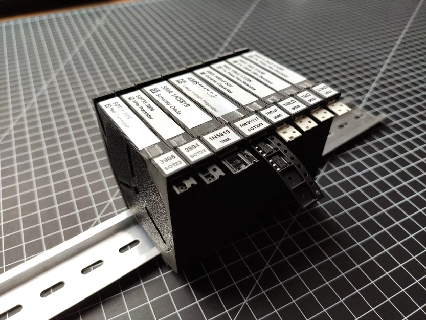 SMD Magazine Remix - Hộp đựng linh kiện cải tiến - Image 1