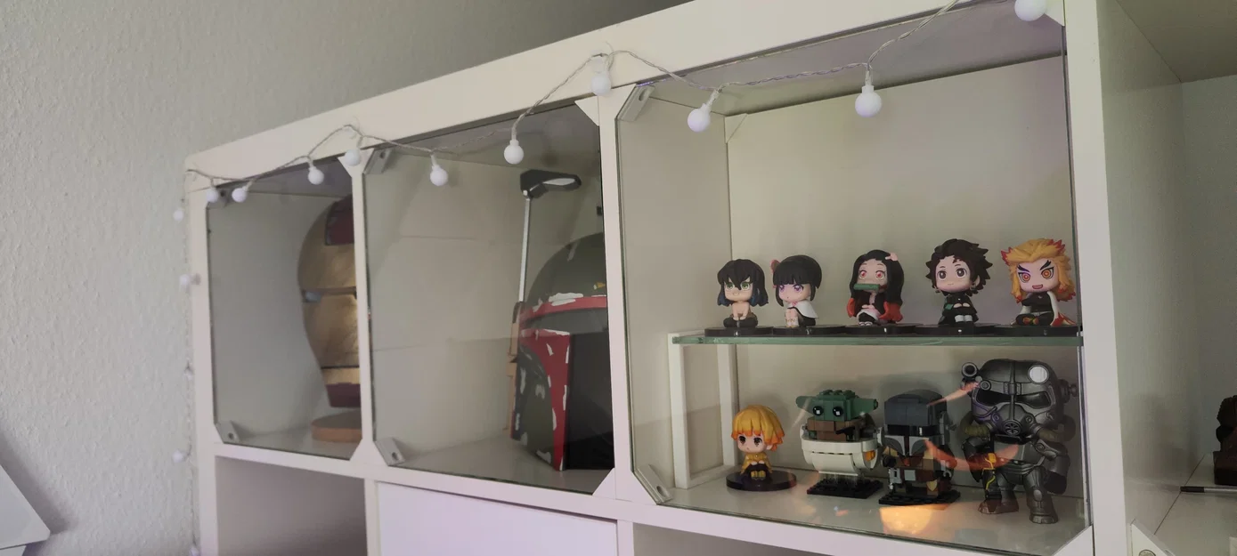 Kallax display, Vitrine, showcase - Biến kệ Kallax thành tủ kính sang trọng - Image 2