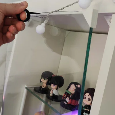 Kallax display, Vitrine, showcase - Biến kệ Kallax thành tủ kính sang trọng