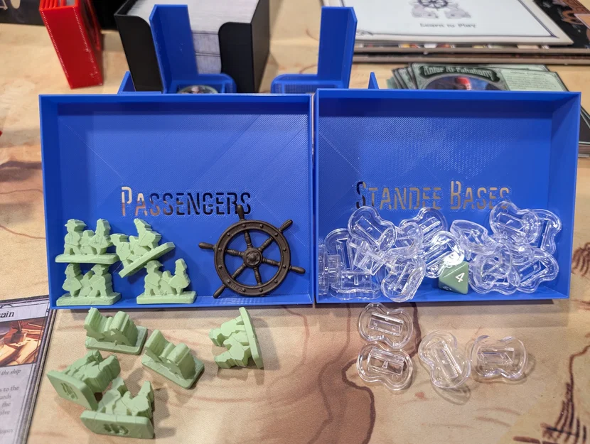 Bộ khay nhựa tổ chức Board Game Unfathomable (Hỗ trợ mở rộng & Meeple) - Image 7