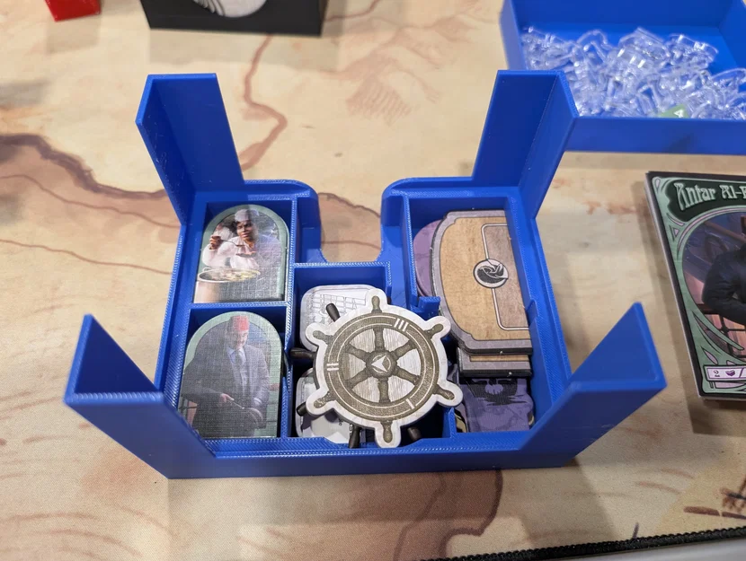 Bộ khay nhựa tổ chức Board Game Unfathomable (Hỗ trợ mở rộng & Meeple) - Image 8