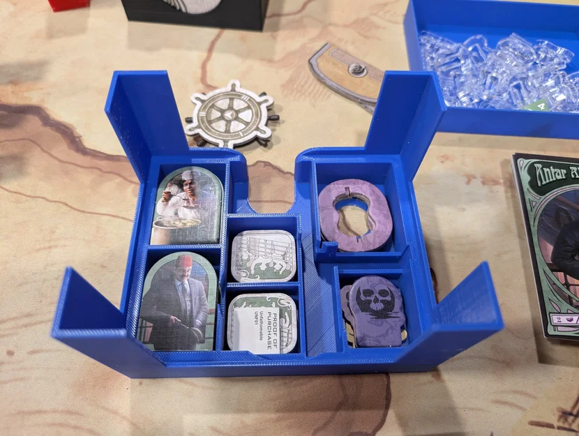 Bộ khay nhựa tổ chức Board Game Unfathomable (Hỗ trợ mở rộng & Meeple) - Image 9