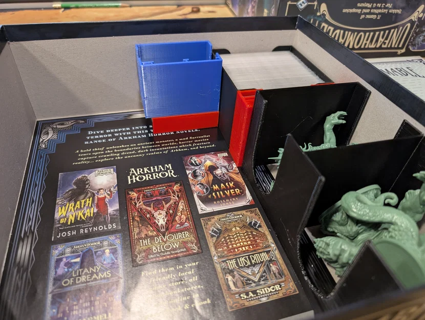 Bộ khay nhựa tổ chức Board Game Unfathomable (Hỗ trợ mở rộng & Meeple) - Image 10