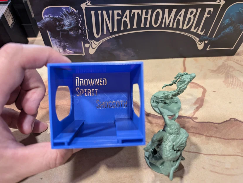 Bộ khay nhựa tổ chức Board Game Unfathomable (Hỗ trợ mở rộng & Meeple) - Image 13