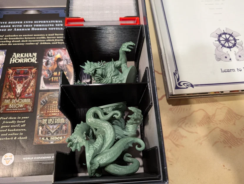 Bộ khay nhựa tổ chức Board Game Unfathomable (Hỗ trợ mở rộng & Meeple) - Image 15