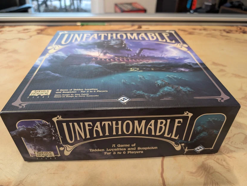 Bộ khay nhựa tổ chức Board Game Unfathomable (Hỗ trợ mở rộng & Meeple) - Image 17