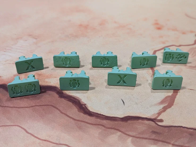 Bộ khay nhựa tổ chức Board Game Unfathomable (Hỗ trợ mở rộng & Meeple) - Image 19