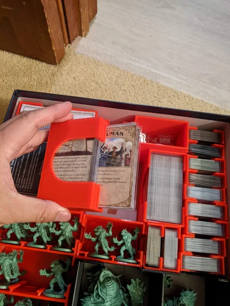 Bộ khay nhựa tổ chức Board Game Unfathomable (Hỗ trợ mở rộng & Meeple) - Image 25