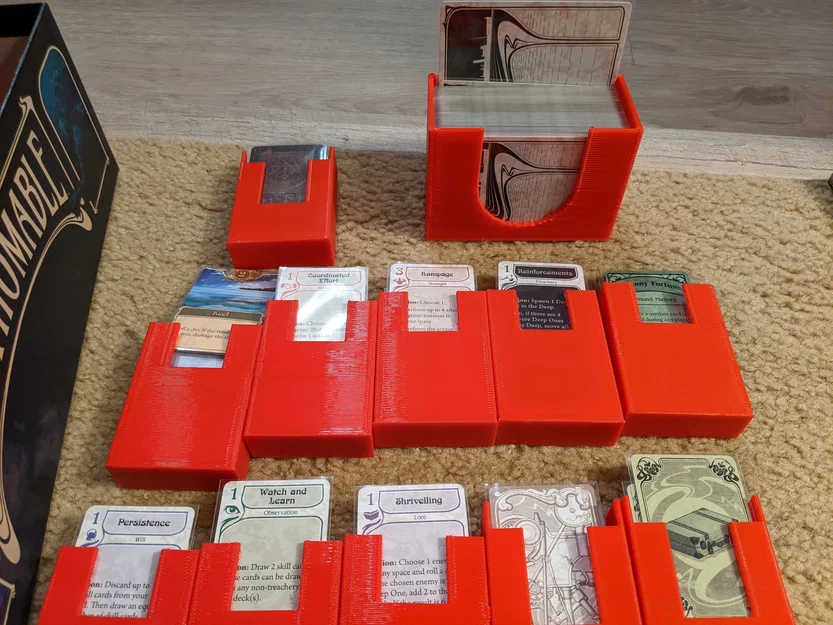 Bộ khay nhựa tổ chức Board Game Unfathomable (Hỗ trợ mở rộng & Meeple) - Image 27