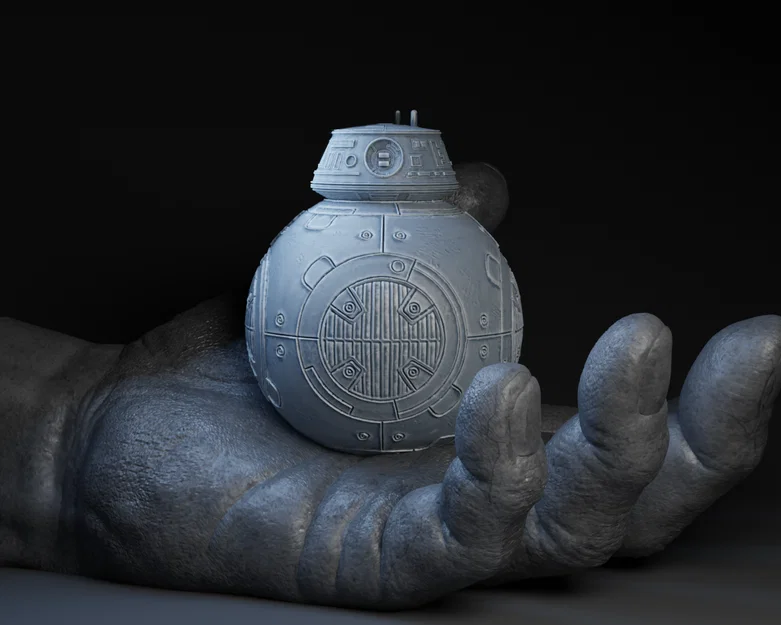 Mô hình 3D Droid BB-9E Star Wars - File in 3D chi tiết cao - Image 1