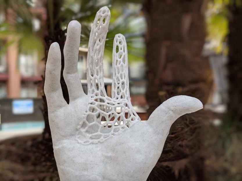 Tác phẩm điêu khắc Rodin Voronoi / Bàn tay phải của Pierre và Jacques de Wissant - Image 2