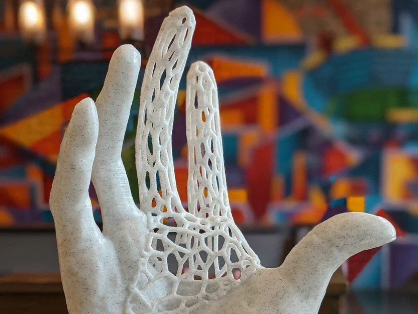 Tác phẩm điêu khắc Rodin Voronoi / Bàn tay phải của Pierre và Jacques de Wissant - Image 3