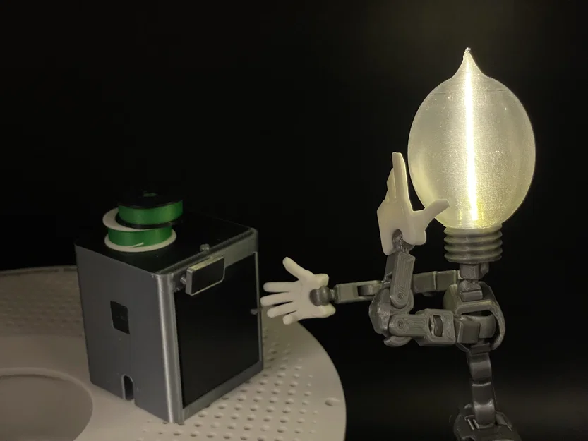 Helferlein 13 - Chú Robot nhỏ giúp việc / Bóng đèn nhỏ - Image 2